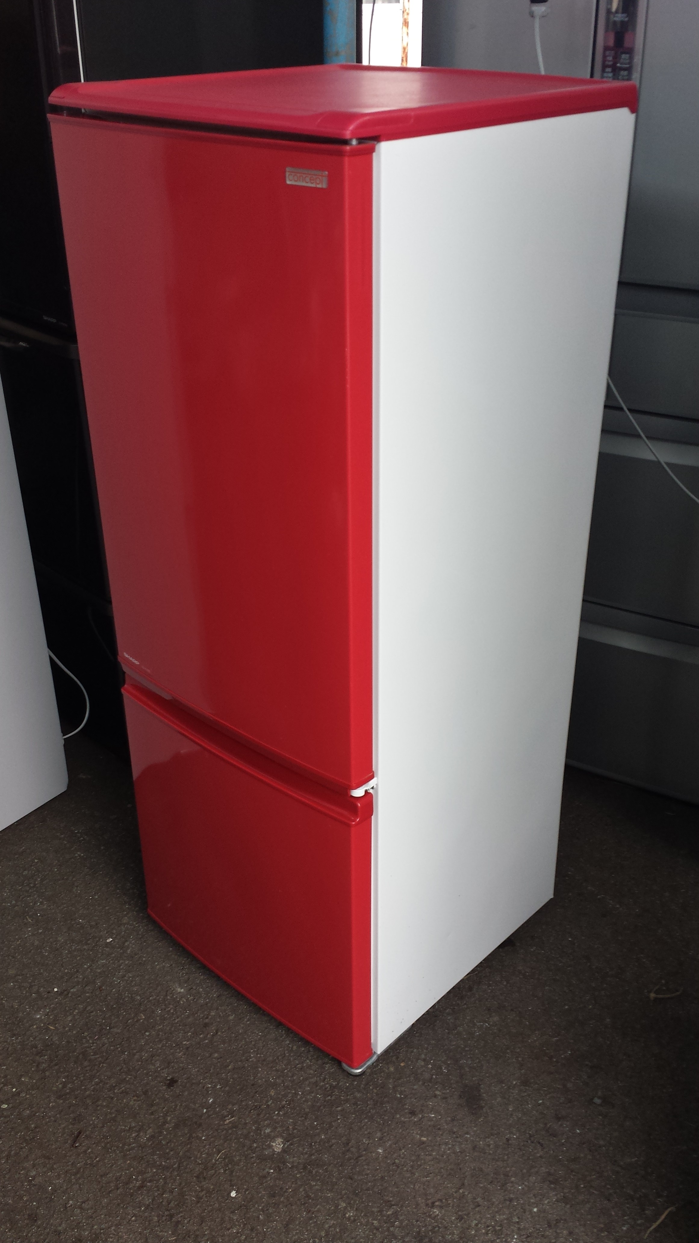 SHARP ノンフロン冷凍冷蔵庫 - 冷蔵庫・冷凍庫
