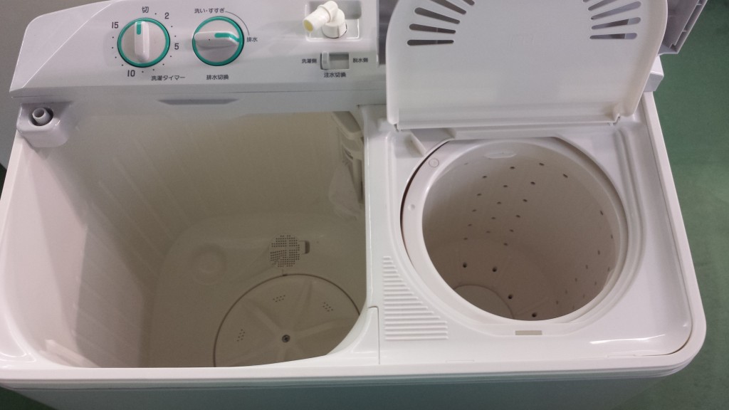 AQUA　２槽式　洗濯機