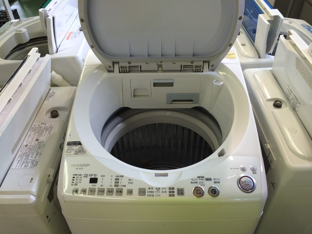 SHARP　洗濯機　ES-TX70