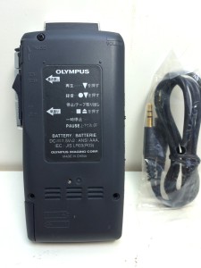 OLYMPUSマイクロカセットレコーダーJ500