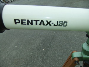 ペンタックス　天体望遠鏡AX-J80