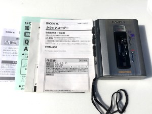 SONY カセットコーダー　TCM-500