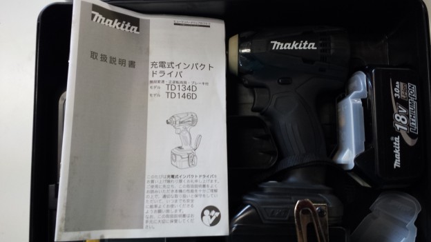 makitaマキタ　充電式インパクトドライバ　TD146D　買取　松阪市　伊勢市