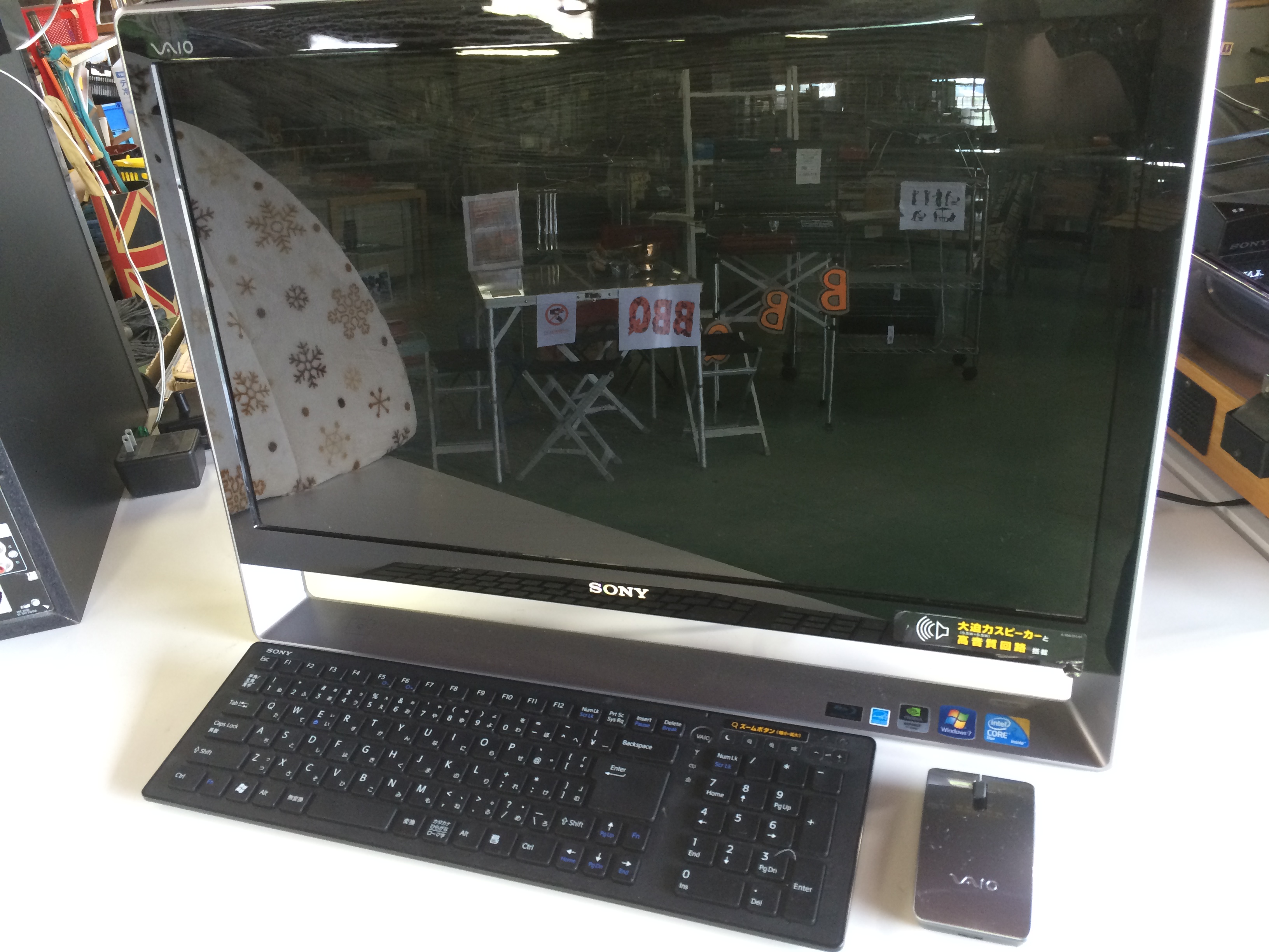 SONY VAIO ソニーバイオ 一体型デスクトップ24型 PCV-A1112N - 千葉県 ...