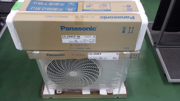 Panasonicパナソニック　ルームエアコン　CS-254CF-W　買取り　三重県松阪市　伊勢市　津市