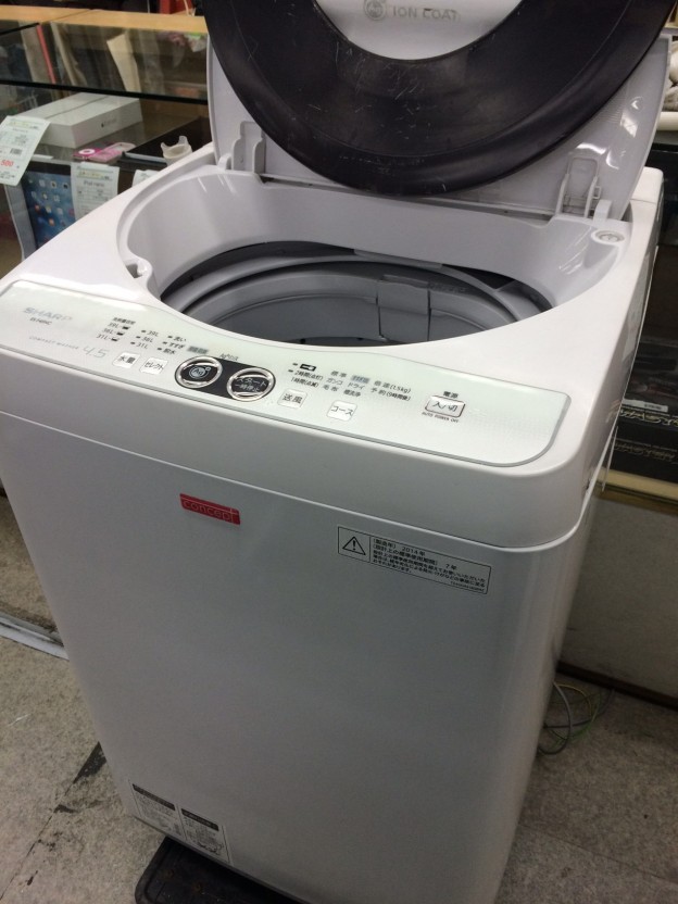 SHARP2014年製4.5kg洗濯機ES-F45NC三重県伊勢市松阪市津市