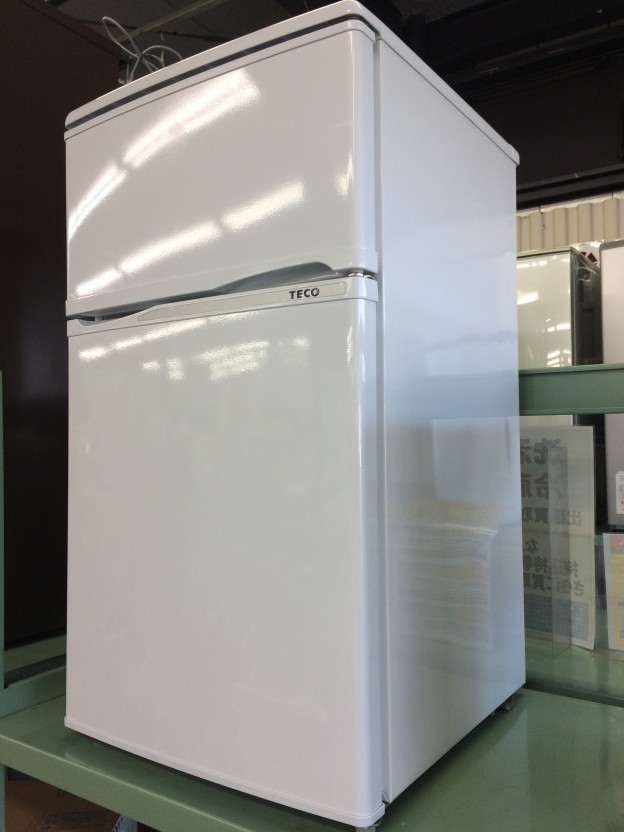 TECO ２ドア小型冷凍冷蔵庫 LR0901W 三重県伊勢市松阪市津市