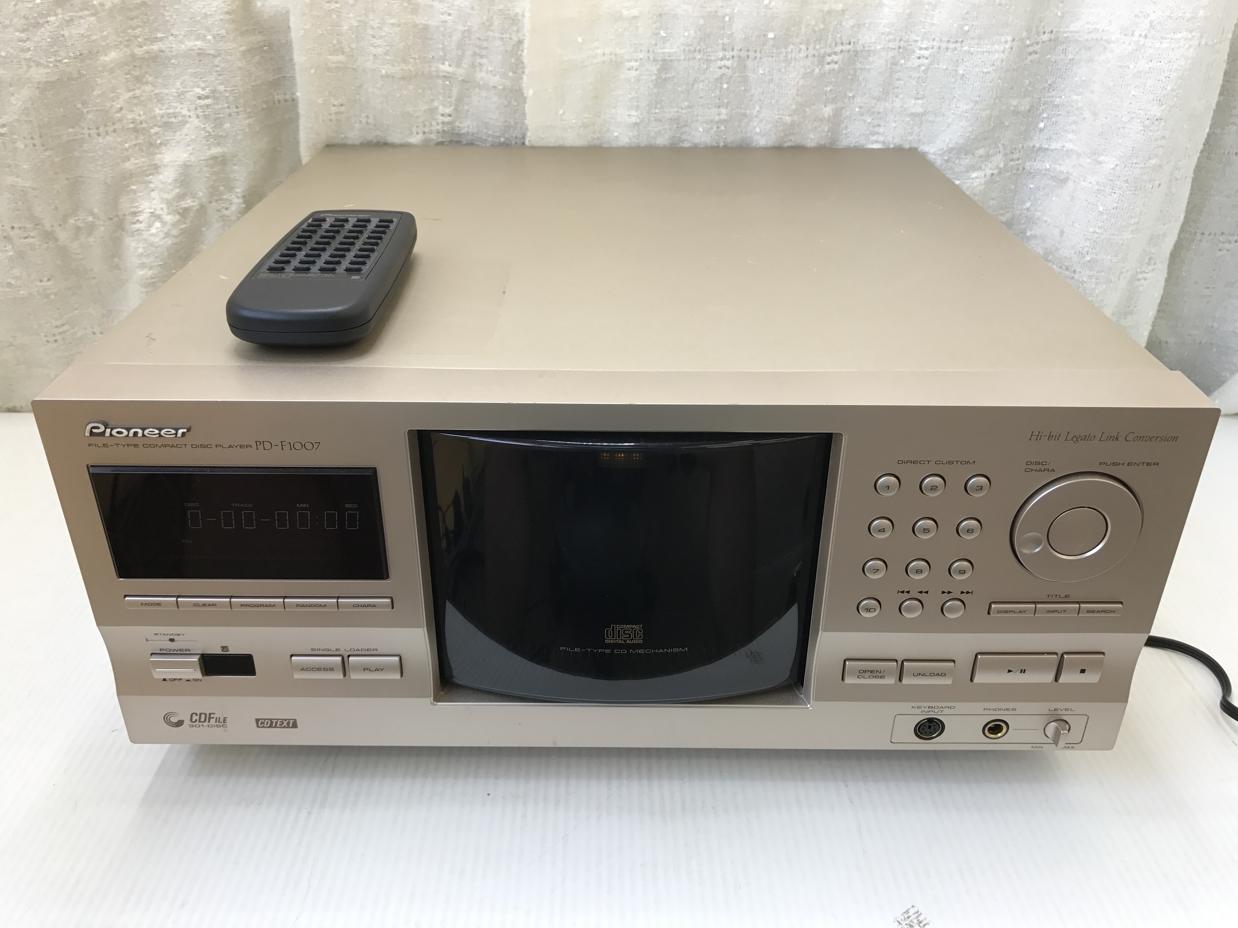 Pioneer PD-F1007 301連奏CDプレーヤー | ochge.org