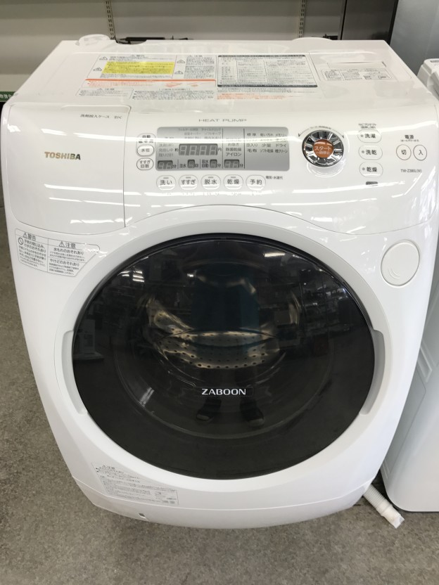 TOSHIBA ドラム式洗濯機ZABOON TW-Z380L 三重県伊勢市松阪市津市