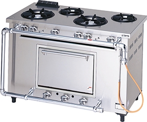 マルゼン　デラックスタイプ ガスレンジ　MGRD-126D　津松阪伊勢強化買取