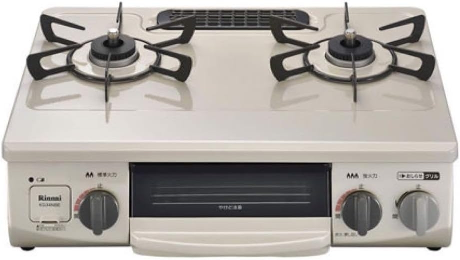リンナイ　ガスコンロ　KG34NPCBR　津松阪伊勢強化買取