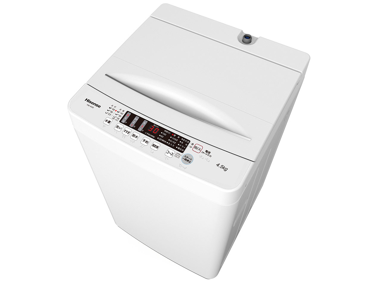 ハイセンス　洗濯機　HW-K45E　津松阪伊勢強化買取