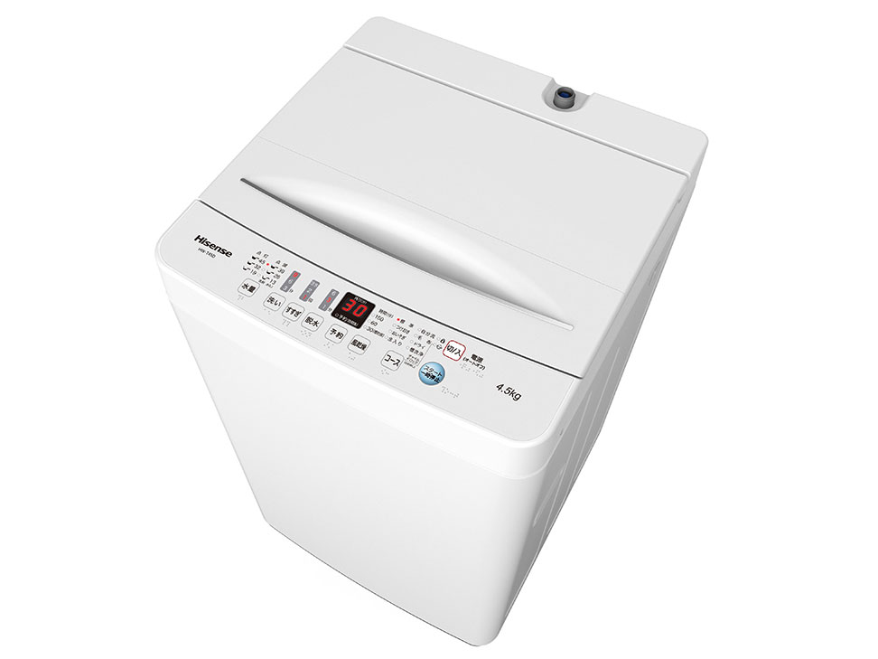 ハイセンス　洗濯機　HW-T45D　津松阪伊勢強化買取