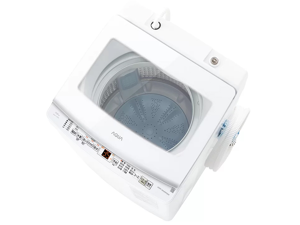 アクア　洗濯機　AQW-V7W　津松阪伊勢強化買取